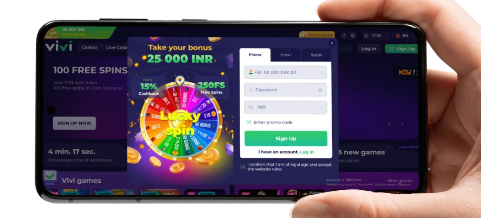 Vivi Casino Mobile App